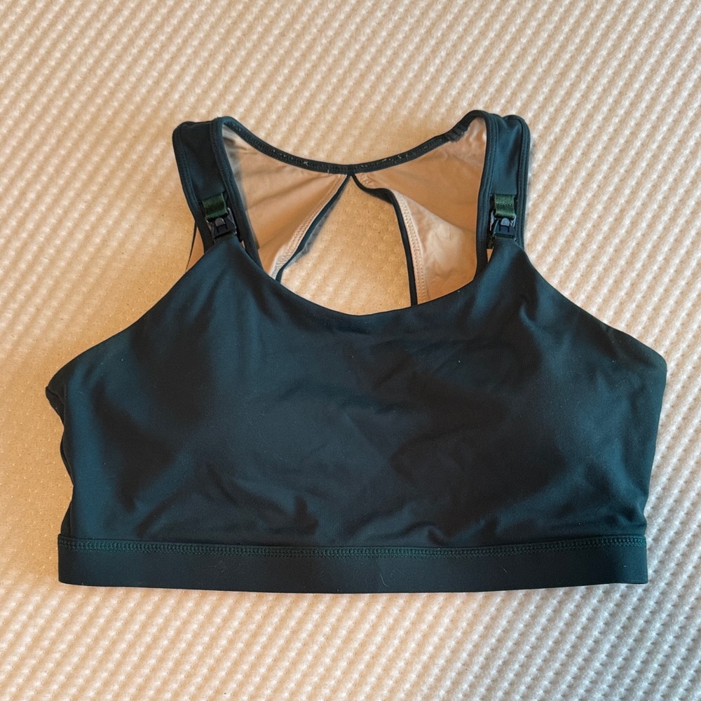 Senita Nursing Sports Bra - 31 C/D - Emerald Green